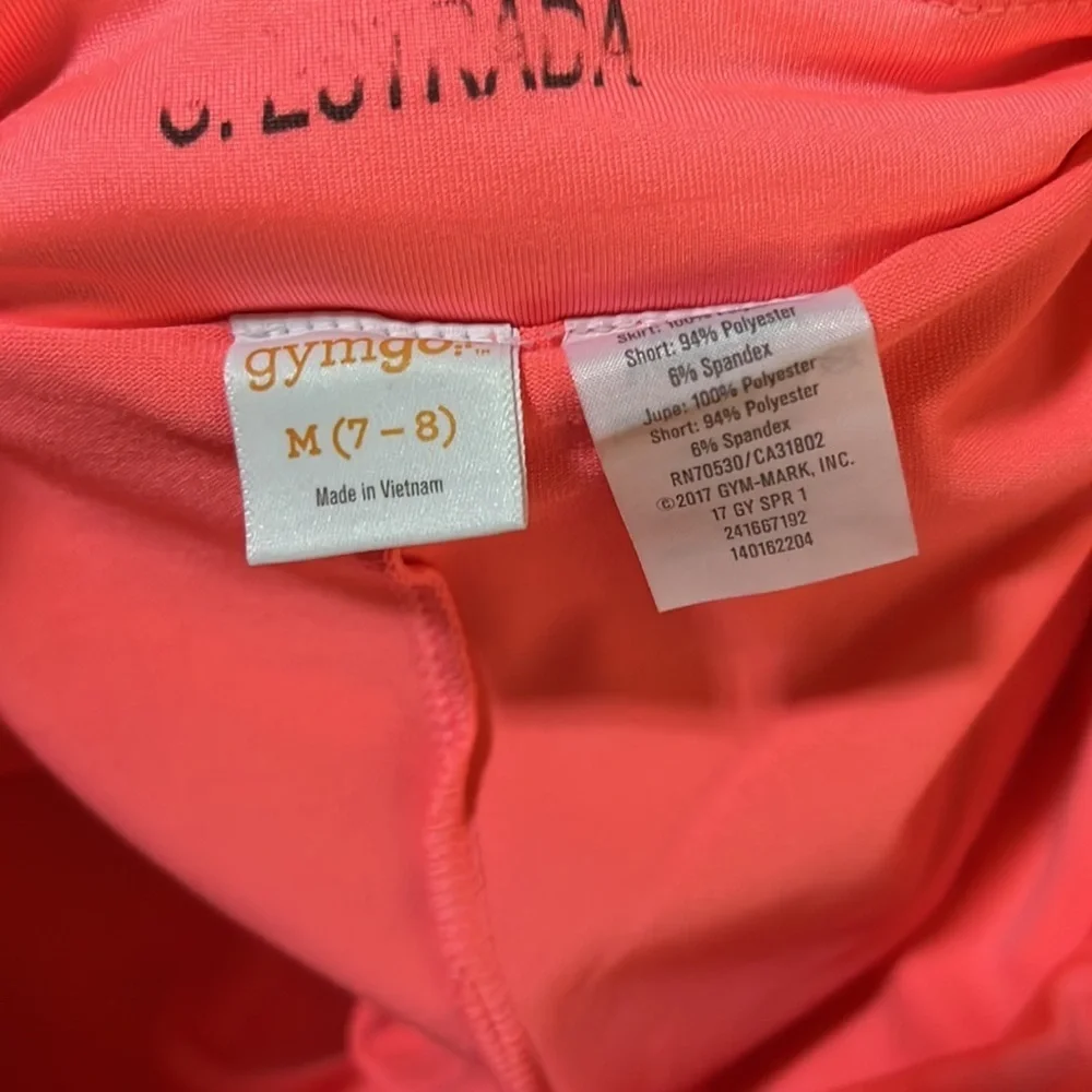 Gymboree girls butterfly tank/skort set and shirt/leggings size medium (7/8)